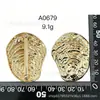 Hebilla Decorativa para Traje de Baño de Resina Envuelto en Metal Patrón Irregular de Mármol Hebilla Conectora Frontal para Bikini Accesorios de Metal para Trajes de Baño