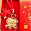 Shuibeizijin 999 Souvenir, Hazte Rico Inmediatamente, Colgante para Llaves, Lindo Colgante de Pony para Teléfono Móvil, Regalo Popular
