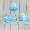 Arranjo de Flores Artificiais Azuis de Luxo para Casamento Arranjo Floral DIY Arranjo de Flores para Janela de Shopping Center ao Ar Livre Paisagismo com Flores Artificiais