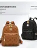 Mochila estudiantil estilo coreano estilo universitario con estampado de oso lindo, nuevo modelo 2026 mochila transfronteriza para mujer