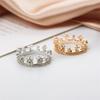 Anillo corona de pimiento versión coreana del nuevo anillo de princesa joyería de Corea del Sur al por mayor joyería de tienda de 2 yuanes puestos de joyería