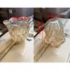 Abajur de Vidro Lustre Luminária de Mesa Luminária de Parede Substituição Cabeça de Lâmpada Rosqueável DIY Tampa Decorativa de Concha Âmbar Fosco Acessórios Decorativos