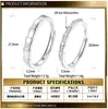 Anillos de Pareja Amor de Infancia, Anillos de Pareja Abiertos de Moissanita, Anillos para Hombre y Mujer, Anillos de Amor de Bambú Incrustados con Diamantes, Anillos de Plata