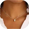 2025 Amazon Transfronterizo Nueva Moda Collar Infinito Collar de Estrella de David Diseño de Nicho Accesorios para Mujer