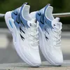 Sapatos Masculinos, Novos Modelos de Verão, Malha Respirável, Leves, Amortecedores, Tênis de Corrida Masculino, Sapatos de Estudante, Sapatos Brancos, Transfronteiriços