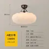 Lámpara de Techo para Dormitorio Estilo Medieval Crema Francés Dormitorio Principal Habitación de Princesa Lámpara de Espectro Completo Simple Moderna LED Sala de Estudio