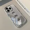 Capa de Celular Desenho Schnauzer Filhote para iPhone 18 Case Creme Espelhado Apple 17 Pro Max Capa Protetora