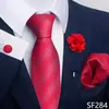 Venta Caliente Transfronteriza para Hombre Negocios Gama Alta Corbata Formal de Bolsillo para Negocios Set de Corbata 8cm Grande Suministro Listo