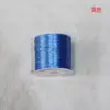 Suministro Directo de Fábrica Cordón Elástico Plano de Cristal de 1 mm Cordón Elástico Pulsera Cordón para Pulsera Cordón para Manualidades Hechas a Mano con Cuentas Venta al por Mayor
