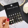 Amazon Lindo Conjunto de Pendientes de Animales de Aleación de Nicho Pendientes de Corazón Oso Conejo Exquisitos Pendientes Pequeños para Mujer