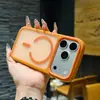 Adecuado para iPhone 18 Pro Max, funda magnética original con tacto de piel y botón de IA, funda protectora anti-caídas Apple 17