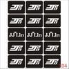 Adesivos Faciais de Estrela de Concerto Jj Lin Adesivos Faciais com Glitter Recortes de Palco Adesivos de Glitter de Diamante Conjunto de Adesivos de Tatuagem