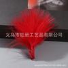 Directo de fábrica en stock al por mayor pluma de pavo DIY color pluma vascular joyería de plumas accesorios de ropa de plumas