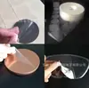 Capa de Celular Espelho Transparente Tela Plástico Hardware Sem Resíduo Cola Proteção Pet Filme de Adsorção Eletrostática Formato Cortado