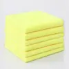 Atacado do Fabricante 300g Toalhas de Malha de Urdume de Microfibra de Poliéster e Nylon Que Não Soltam Fiapos e Não Desbotam, Panos para Lavagem de Carros e Limpeza de Cozinha