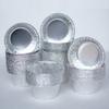 Taza para tarta de huevo desechable de hojalata taza de papel de aluminio taza para pudín cuenco de flor de cerebro cuenco redondo con forma de corazón para huevo al vapor cuenco para barbacoa para hornear