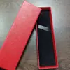 Fábrica en stock caja para bolígrafos de papel especial con tapa caja para guardar bolígrafos embalaje para marcapáginas caja de regalo logotipo dorado palabra