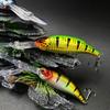 Mino Luya Señuelo Falso 85Mm/17.5G Mino Flotante de Largo Alcance Pesca de Agua Dulce Boca Inclinada Caballa Lubina 9195