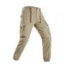 2026 Verão Novos Calças Táticas Casuais Tendência Esportivas Longas Multi-Bolsos Soltas Tamanho Grande Calças Cargo para Homens