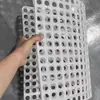 Base Espesa para Jaula de Conejo Anti-Mordeduras Patas de Plástico Tablero de Drenaje de Excrementos de Conejo Tapete para Jaula de Conejo Conejo Mascota Metabo