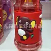 Suministro Directo de Fábrica de Exquisita Taza de Agua Infantil con Dibujos Animados, Cordón para Colgar en el Cuello, Tetera Portátil, Taza Linda con Pajita de Goma Suave