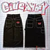 JeansJnco Y2K Personalizado para E-commerce Transfronteiriço, Modelo Largo com Bordado Vintage, Estilo Streetwear Hip-Hop, Calça Masculina de Perna Larga Harajuku
