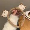 Oso Lindo Banda para el Cabello Femenina Ins Corea del Sur Cordero Lavar la Cara Banda para el Cabello Celebridad de Internet Maquillaje Antideslizante Pinza para el Cabello Presionada Sombrerería