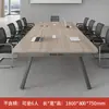 Móveis simples para escritórios de funcionários, conjunto de mesa longa modular pequena e cadeiras, mesa de computador para escritório de treinamento, mesa de reunião para funcionários