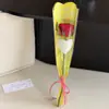Papel de Envoltura para Ramo de una Sola Flor del Día de la Madre Bolsa de Empaque para Ramo de una Sola Rosa Papel de Envoltura para Flor de Clavel Bolsa Individual