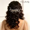Accesorios de Novia Transfronterizos Europeos y Americanos, Peinetas de Perlas Europeas y Americanas, Peinetas de Cristal Hechas a Mano