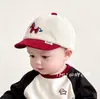 Gorra Plana Estilo Coreano para Niños Modelo Otoño/Invierno Dibujo Animado Little Pony Niños y Niñas Gorro de Pana para Bebé Gorra de Béisbol Corta Resistente al Viento