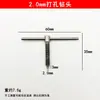 Perforadora Manual de Chapa Metálica Herramienta de Punzonado de Agujeros Multitamaño para Chapa de Hierro DIY Taladro Manual Fijo Oro Plata Cobre