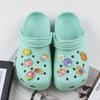 Acessórios para Sapatos com Furos Fivela Flor de Sapato DIY Pó Fino Borda de Gelo Fruta Acessórios de Resina Removíveis Flor de Sapato Fivela de Sapato