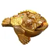 Enfeites de Pet de Chá que Mudam de Cor, Sapo Dourado, Pode Criar Animal de Estimação Mesa de Chá, Mesa de Chá, Bandeja de Chá, Brincadeira de Chá, Cerimônia do Chá, Acessórios para Conjunto de Chá