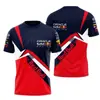 Camiseta de Carreras Secado Rápido Verano Deportes al Aire Libre y Ocio Traje de Carreras F1 Camiseta de Cuello Redondo Manga Corta Traje de Ciclismo Personalización