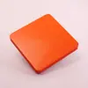Caja de Hierro para Empaque de Té Piezas Cuadradas Pequeñas Caja de Hierro Portátil para Galletas y Té Prensa de Pu'er Té Blanco Viejo Caja de Hierro para Ladrillos de Té de Chocolate