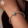 Evelle viento marino amor cocotero con cuentas plata de ley s925 chapado en platino DIY cuentas sueltas venta al por mayor accesorios de planta