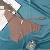 Calcinha Fio Dental Sexy Sem Costura de Seda Gelo Cintura Baixa, Alças Finas Femininas, Calcinhas Invisíveis Esportivas Yoga Quentes em T