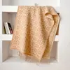 Bufanda de Imitación Cachemir Estilo Coreano para Viajes con Hebilla de Herradura para Mujer Bufanda de Cuello Larga Cálida con Borlas Chal para Abrigo En Stock