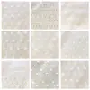 En Stock Proveedores cifran tela de lentejuelas de 3 mm Mantel transfronterizo Tela de pared Ropa boda Tela de bordado de lentejuelas de 5 mm