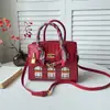 Bolsa Tote de Grande Capacidade 2026 Nova Leve Luxuosa Fecho de Trava Bolsa de Mão Fashionable Chique Retrô para o Trabalho Ombro Único Transversal