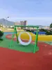 Columpio Exterior para Niños, Silla Colgante para Parque Comunitario, Tobogán para Jardín de Infancia, Columpio Combinado de Escalada, Cuerda de Escalada para Jardín