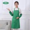 Delantal de Amazon Advertising, Resistente al Aceite y a las Manchas, Color Sólido, Ropa de Trabajo sin Mangas para Cocina, Delantal Personalizado con Logo y Texto Impreso