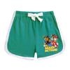 Ropa para niños del equipo Wang Wang, camiseta de manga corta de algodón, pantalones cortos, traje casual de dos piezas para niños de verano nuevos y atractivos.