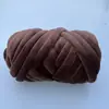 Nuevas Tiras Gruesas de Tela de Terciopelo y Terciopelo de Cristal Hilo de Núcleo Transfronterizo para Fundas de Almohada, Hilo Grueso Islandés para Bolsas de Bricolaje