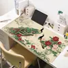 Mouse Pad Estilo Pintura a Tinta Estilo Antigo, Pad Espesso Extra Grande para Teclado, Tapete de Mesa para Escritório e Jogos Antiderrapante com Bordas Travadas, Personalizável com Seu Próprio Design
