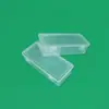 Caja de Plástico PP Rectangular Componentes de Papelería Accesorios Caja Organizadora Equipo de Pesca Herramientas de Ferretería Caja de Almacenamiento Transparente