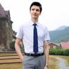 Camisa de trabajo para hombre de manga corta ropa de trabajo vestido de negocios camisa del mismo estilo para hombre y mujer logo de entrevista