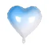 Globo de Película de Aluminio Estrella de Cinco Puntas Amor Gradiente 18 pulgadas Transfronterizo 18 pulgadas Globo Gradiente Arcoíris Rosa Blanco Azul Blanco