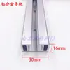 Grampos de Tubo de Liga de Alumínio, Fixadores de Linha de Gás de Laboratório, Presilhas de Fixação de Tubo de Aço Inoxidável, Grampos de Tubo de Metal, Trilhos de Guia de Liga de Alumínio